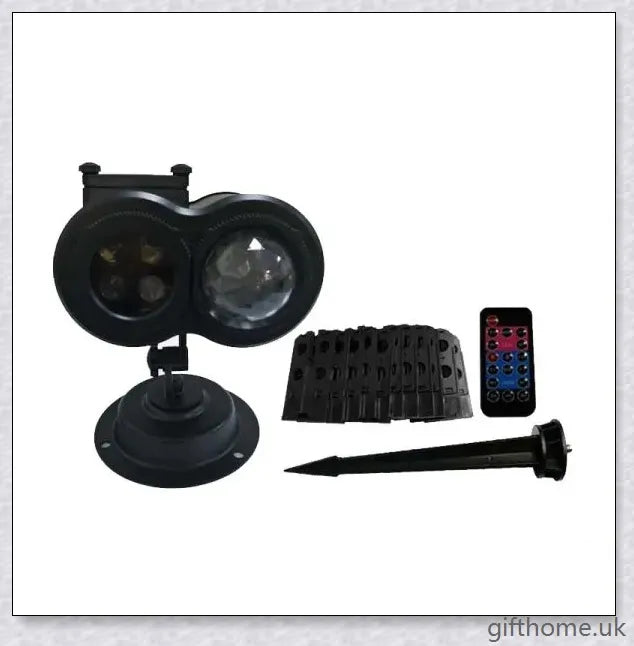 Halloween Holographic Projector with 12 Enchanting Projection Patterns for Spooky Seasonal Decor