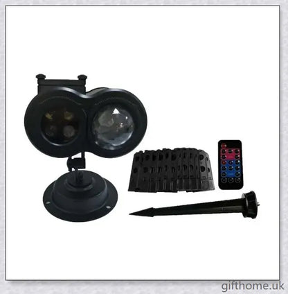Halloween Holographic Projector with 12 Enchanting Projection Patterns for Spooky Seasonal Decor