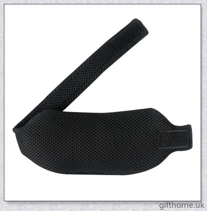 Anti Snoring Chin Strap for Adults, comfortable sleep apnea support device with breathable mesh material and Velcro fasteners