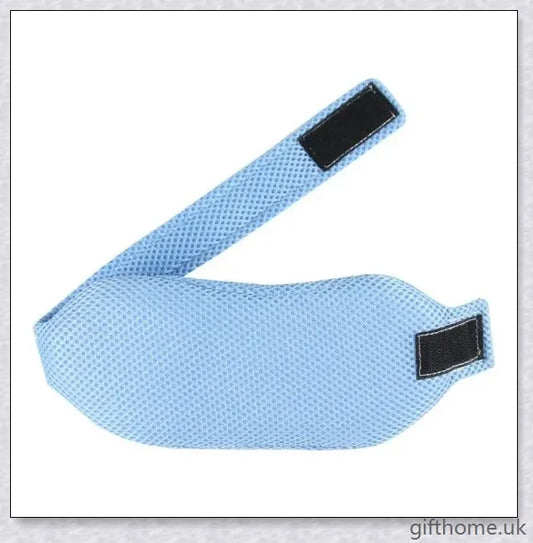 Anti Snoring Chin Strap for Adults, comfortable sleep apnea support device with breathable mesh material and Velcro fasteners