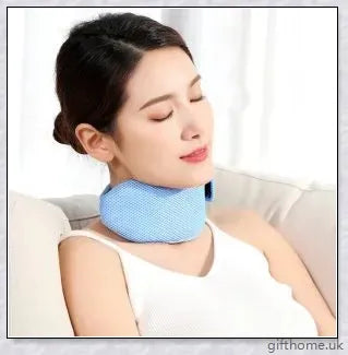 Anti Snoring Chin Strap for Adults, comfortable sleep apnea support device with breathable mesh material and Velcro fasteners