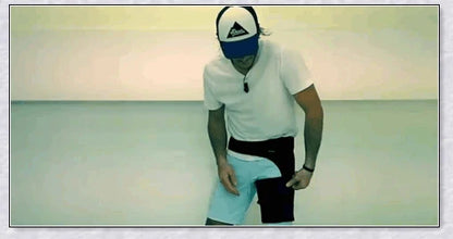 Premium hip stabilizer and thigh brace for injury recovery, featuring non-slip design and improved circulation for enhanced mobility and pain relief.