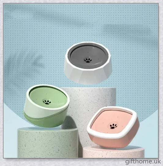 Anti-Dust Water Bowl for Dogs and Cats - Stylish, Hygienic, and Spill-Proof Drinking Solution