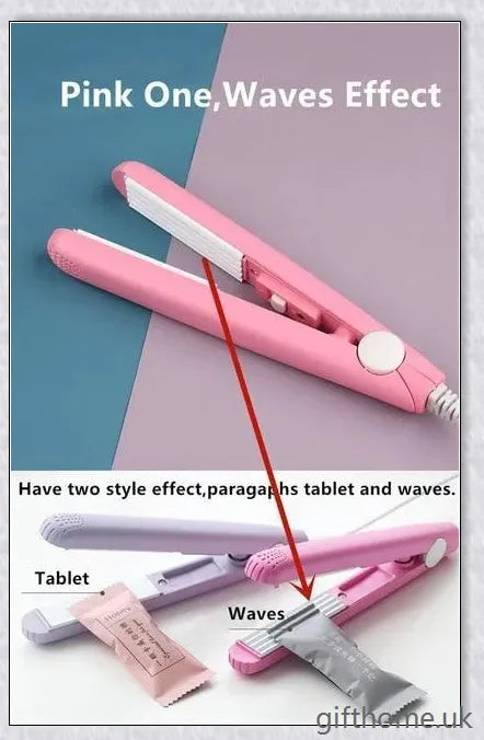Ceramic Mini Hair Curler with 3D floating plate, smart temperature control, and tourmaline ceramic plates for smooth, long-lasting hairstyles.