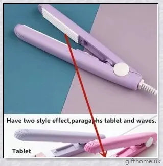 Ceramic Mini Hair Curler with 3D floating plate, smart temperature control, and tourmaline ceramic plates for smooth, long-lasting hairstyles.