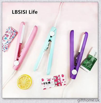 Ceramic Mini Hair Curler with 3D floating plate, smart temperature control, and tourmaline ceramic plates for smooth, long-lasting hairstyles.