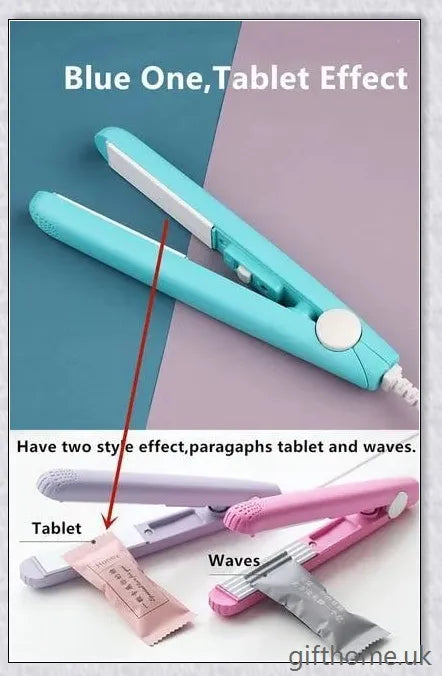 Ceramic Mini Hair Curler with 3D floating plate, smart temperature control, and tourmaline ceramic plates for smooth, long-lasting hairstyles.