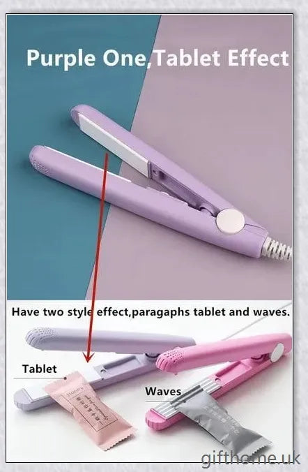 Ceramic Mini Hair Curler with 3D floating plate, smart temperature control, and tourmaline ceramic plates for smooth, long-lasting hairstyles.