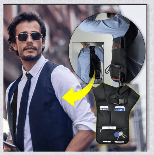 Hidden Slinger - A discreet and secure concealed underarm bag for storing your personal belongings
