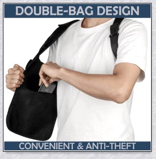 Hidden Slinger - A discreet and secure concealed underarm bag for storing your personal belongings