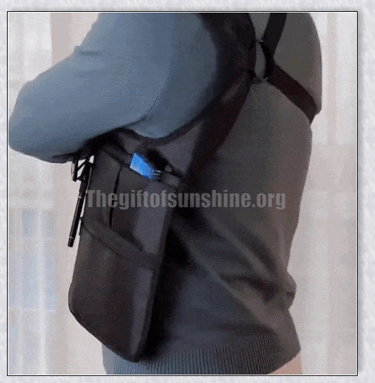 Hidden Slinger - A discreet and secure concealed underarm bag for storing your personal belongings