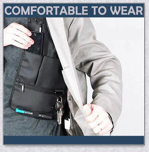Hidden Slinger - A discreet and secure concealed underarm bag for storing your personal belongings