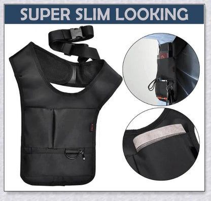Hidden Slinger - A discreet and secure concealed underarm bag for storing your personal belongings