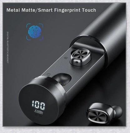 New Space Capsule Bluetooth Earphones with breathtaking lighting effect and compact design