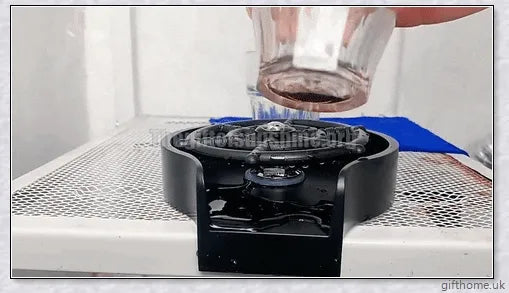 Enovo Glass Rinser for Sink - Automatic Glass Washer for Kitchen and Bar, Powerful Water Jets for Thorough Cleaning