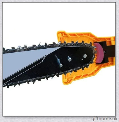 A compact and lightweight chainsaw teeth sharpener with a protective case and high-quality whetstone for quickly restoring the cutting edge of your chainsaw.