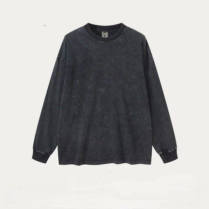 Men's Purified Cotton Long Sleeve Loose Shirt in a range of sophisticated colours, featuring a relaxed, yet refined, fit and premium-quality construction.