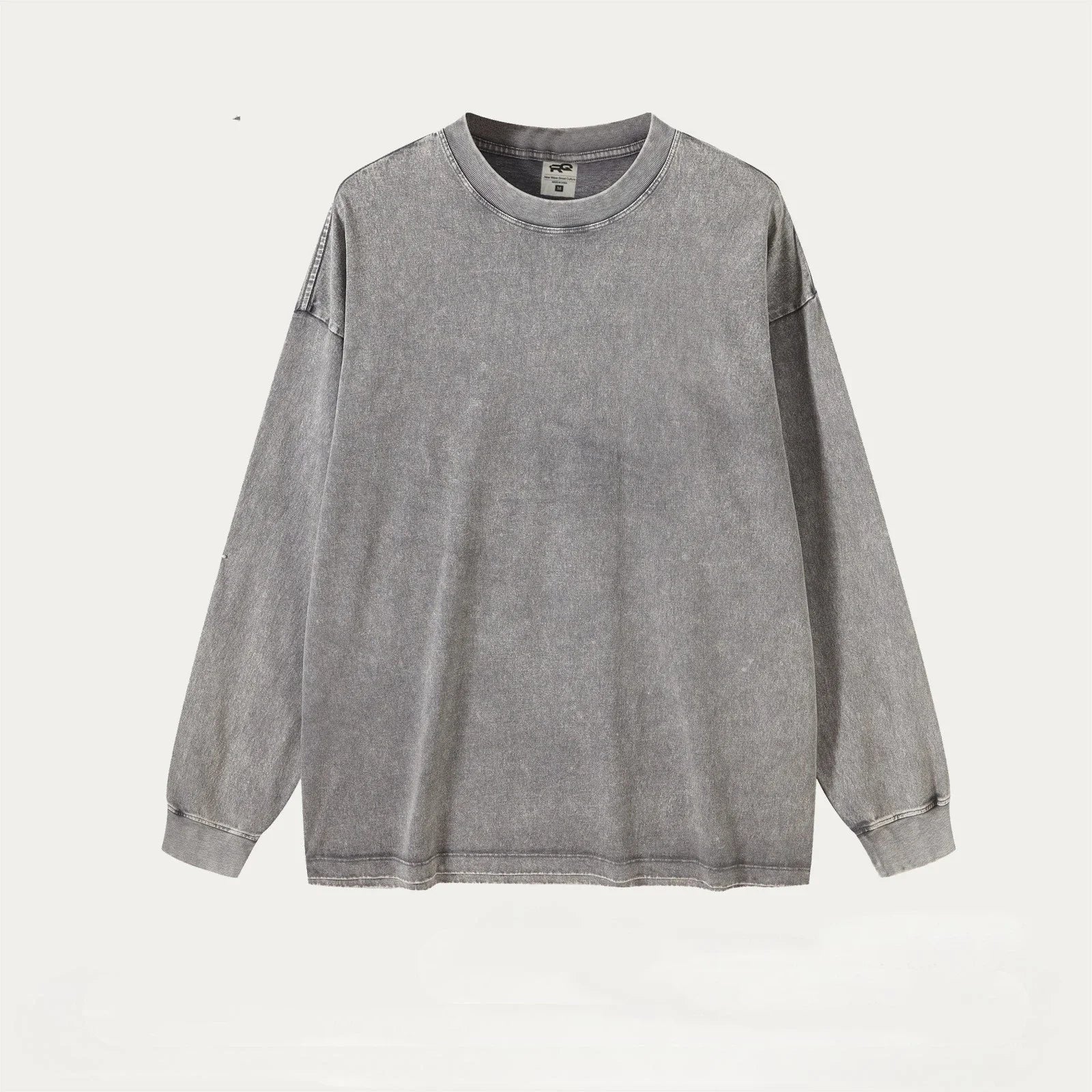 Men's Purified Cotton Long Sleeve Loose Shirt in a range of sophisticated colours, featuring a relaxed, yet refined, fit and premium-quality construction.