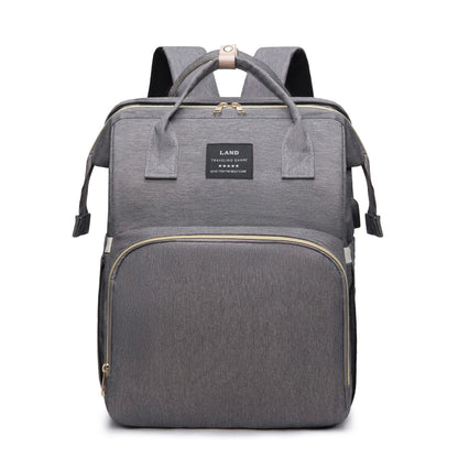 New Mummy Baby Crib Backpack with insulated milk storage compartment and large capacity