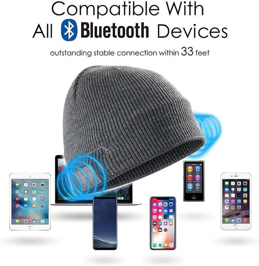 Sports Plus Velvet Thickening Wireless Music Earphone in Hemp gray with Bluetooth V5.0