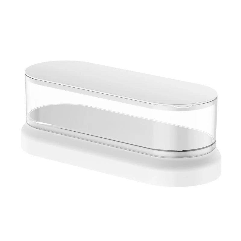 Compact ultrasonic cleaning machine for watches and small items