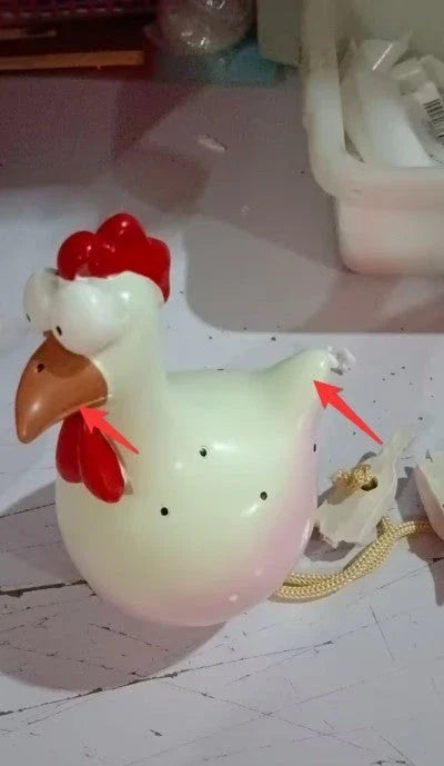 Charming resin chicken ornaments in various colours and set sizes, perfect for adding whimsical British-inspired decor to gardens and outdoor spaces.