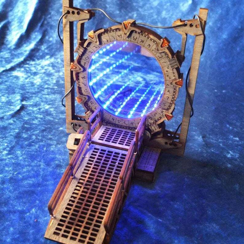 DIY Galaxy Bookends wooden book organiser with unique galaxy design