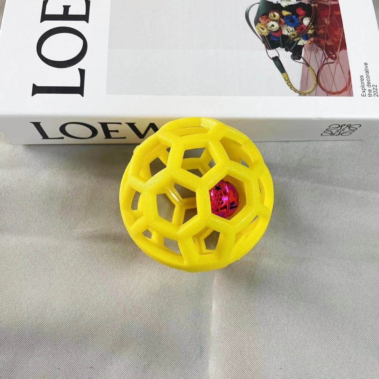 TPR Dog Chew Ball Toy in various colours for interactive play and teeth cleaning