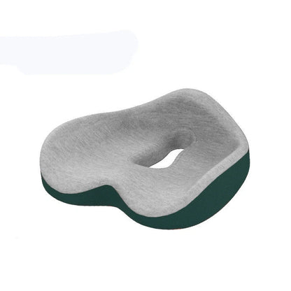 Ergonomic memory foam seat cushion in various colours for office and car use