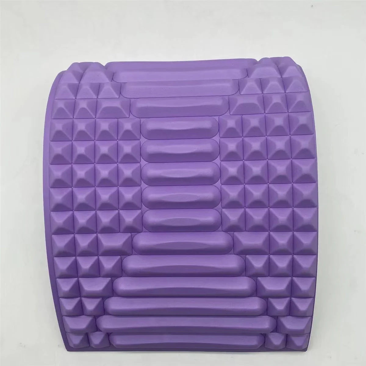 Premium lumbar spine massager for back, neck, and sciatica pain relief made with high-quality EVA foam