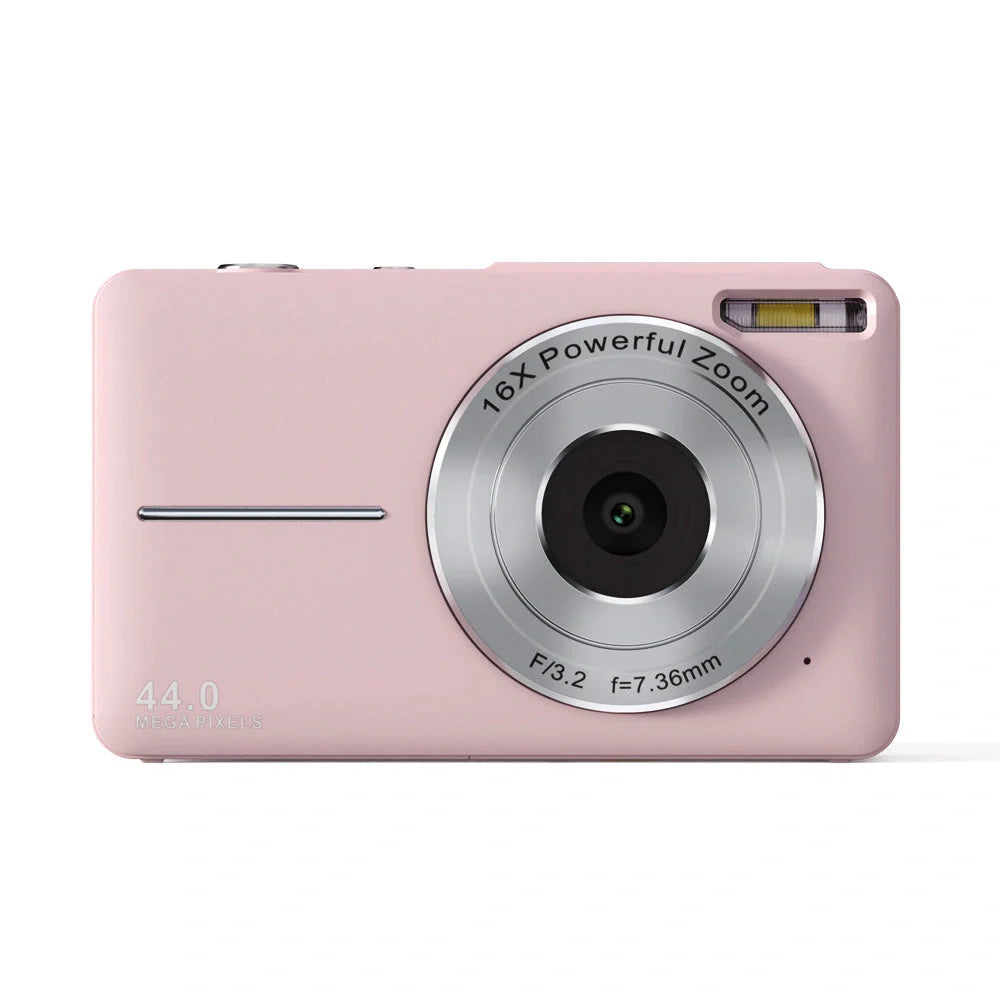 Kids' HD mini digital camera for capturing high-quality photos and videos