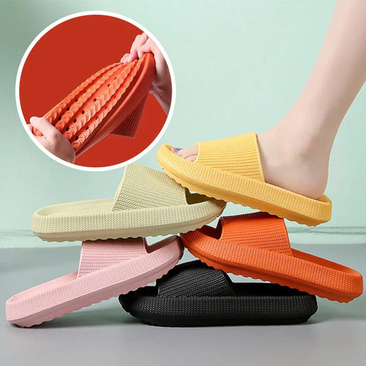 Cozy Slip-On Slippers for Men and Women in a Variety of Vibrant Colors