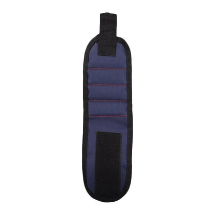 A 15-slot magnetic wristband made of durable nylon with powerful embedded magnets for organising and holding small tools and fasteners.