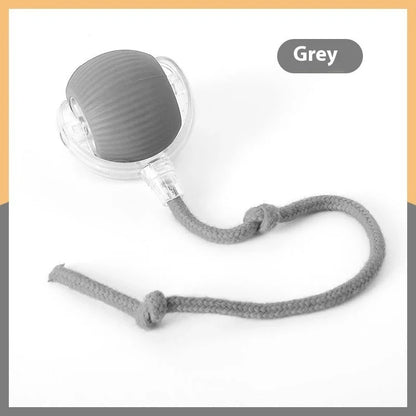 Interactive cat toy ball with premium drive mechanism, auto shut-off, and wake-up features for engaging feline playtime