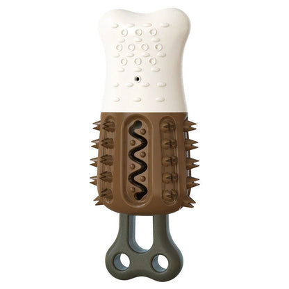 Cooling chew toy in popsicle shape, designed to keep pets refreshed and clean their teeth