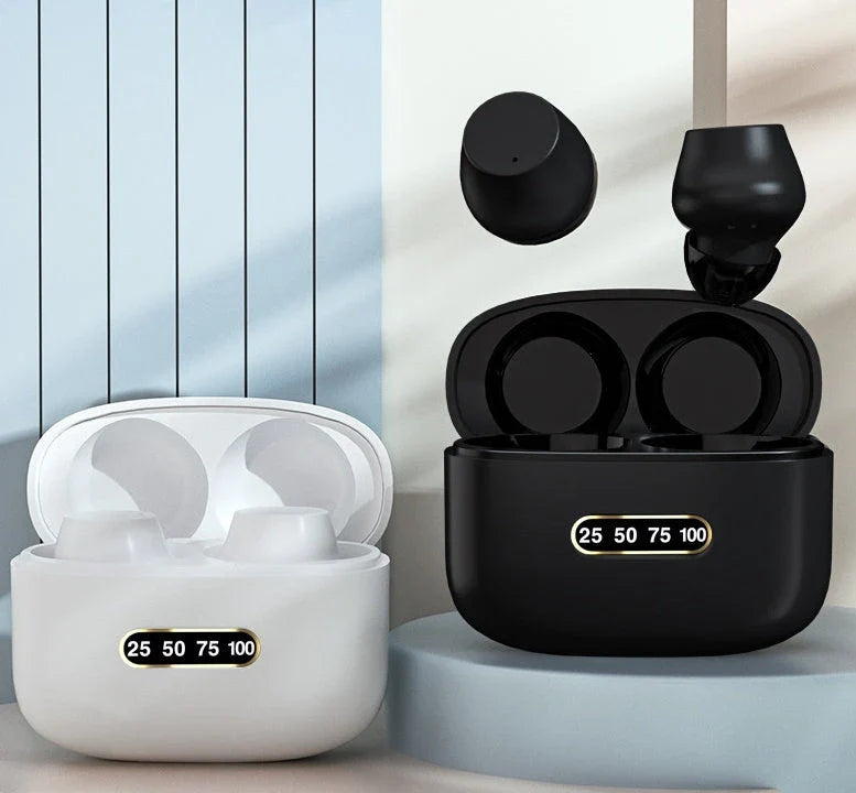Wireless Bluetooth earbuds with dual drivers, touchpad controls, and waterproof design for an immersive audio experience