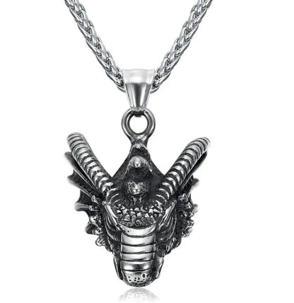 Vintage Norse rune necklaces for men, featuring a range of intricate Viking symbols and designs crafted from premium stainless steel