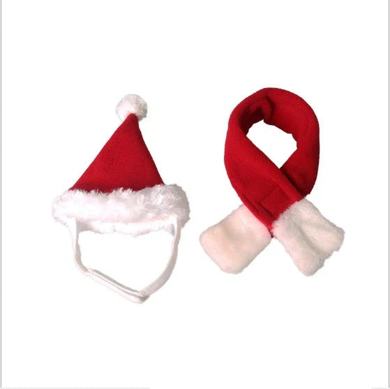 Adjustable Christmas pet hairband with elk antlers for dogs and cats