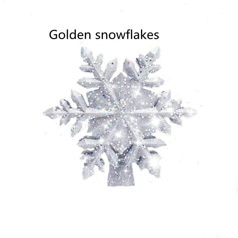 LED Projection Christmas Tree Topper with snowflake and star designs for festive decoration