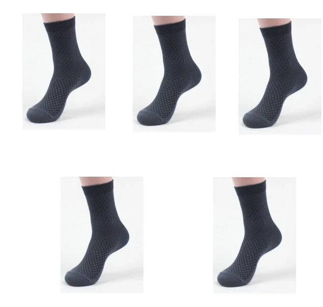 Men's bamboo fibre business socks in various colours for ultimate comfort and style