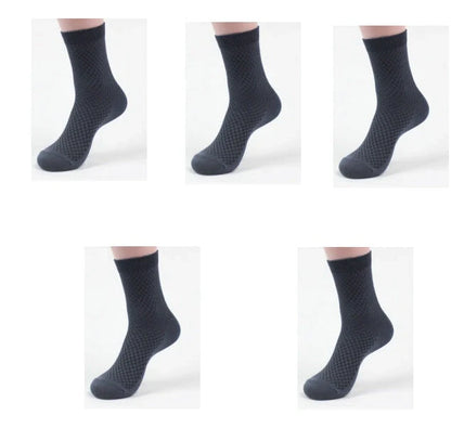 Men's bamboo fibre business socks in various colours for ultimate comfort and style
