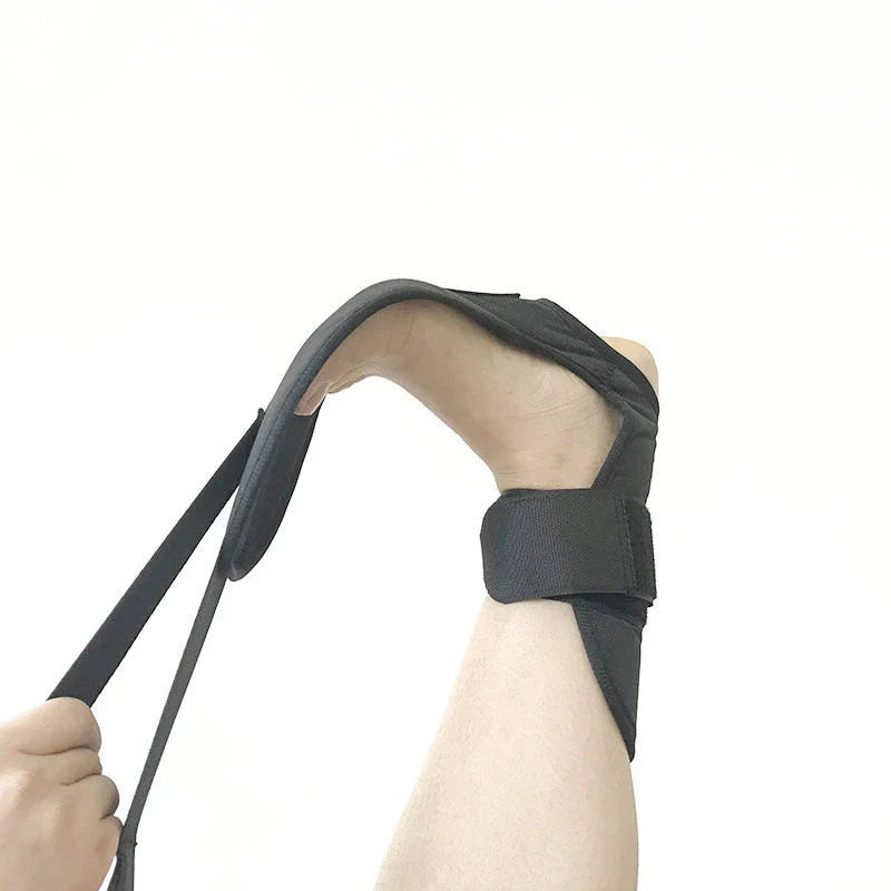 Premium Yoga Stretching Belt for Foot Drop and Hemiplegia Rehabilitation - Customizable, Comfortable, and Safe Stretching Aid
