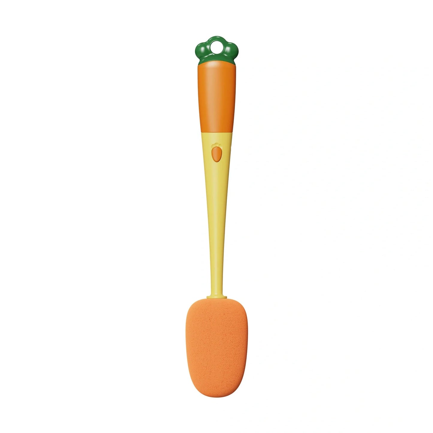 3-in-1 multifunctional cleaning brush set with carrot design for efficient kitchen cleaning