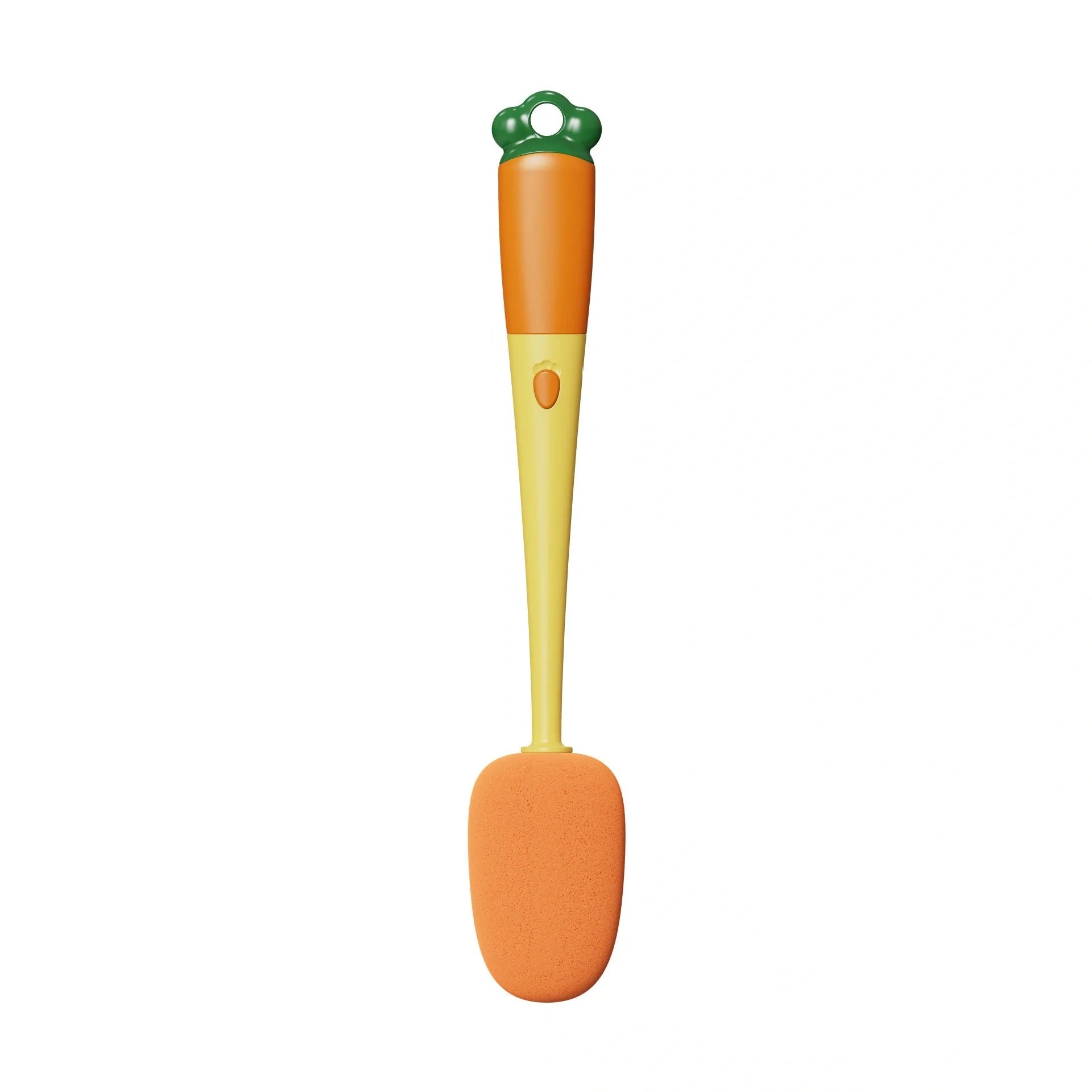 3-in-1 multifunctional cleaning brush set with carrot design for efficient kitchen cleaning