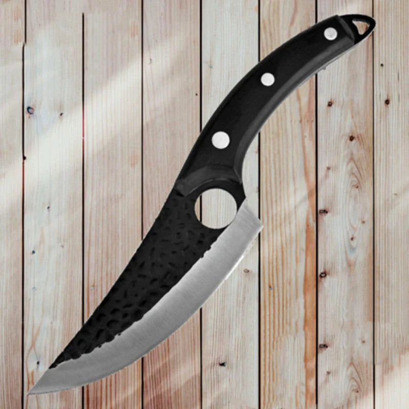 5CrMoV15 high carbon steel butcher knife set for professional meat processing