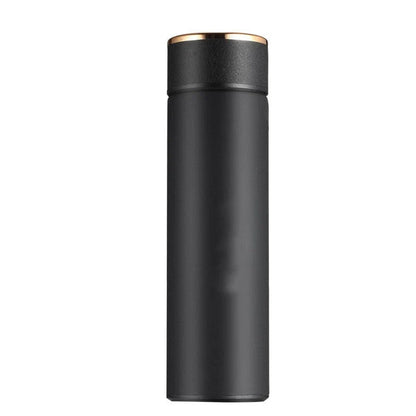 Versatile business mug with touch-sensitive temperature display, available in various colors and sizes