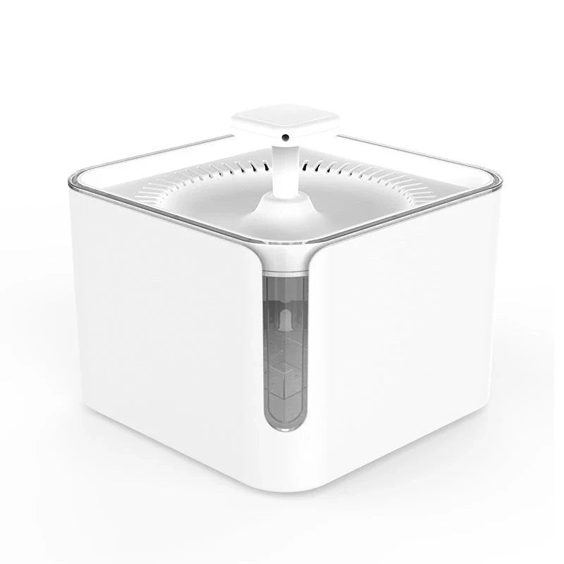 Energy-Efficient 3L USB Automatic Pet Feeder and Water Fountain with 360-degree Circulating Filtration and Automatic Power-Off Feature