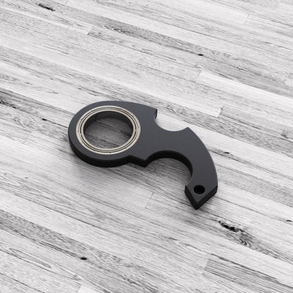 Premium fidget spinner keychain made with durable zinc alloy, available in multiple vibrant colours for stress relief and improved focus