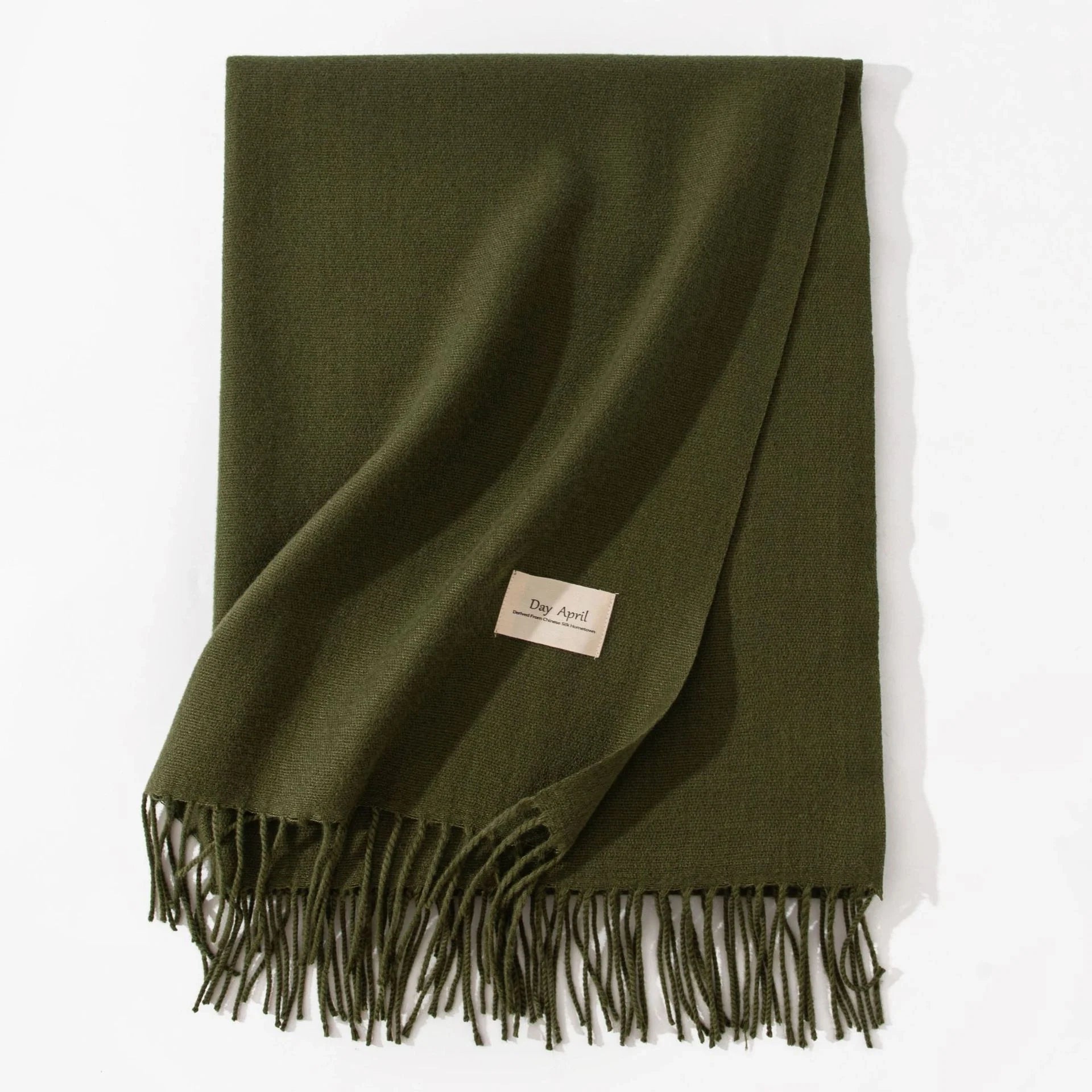 Elegant artificial cashmere scarf for women in various colors, perfect for winter warmth and style.