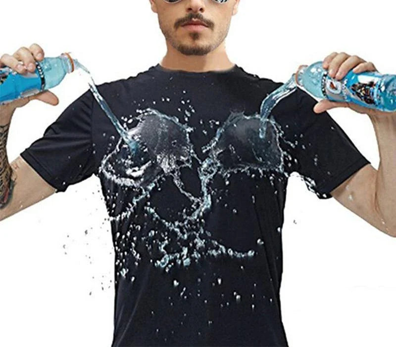 A premium sports t-shirt made from moisture-wicking fabric with a streamlined, modern design for optimal performance during workouts.